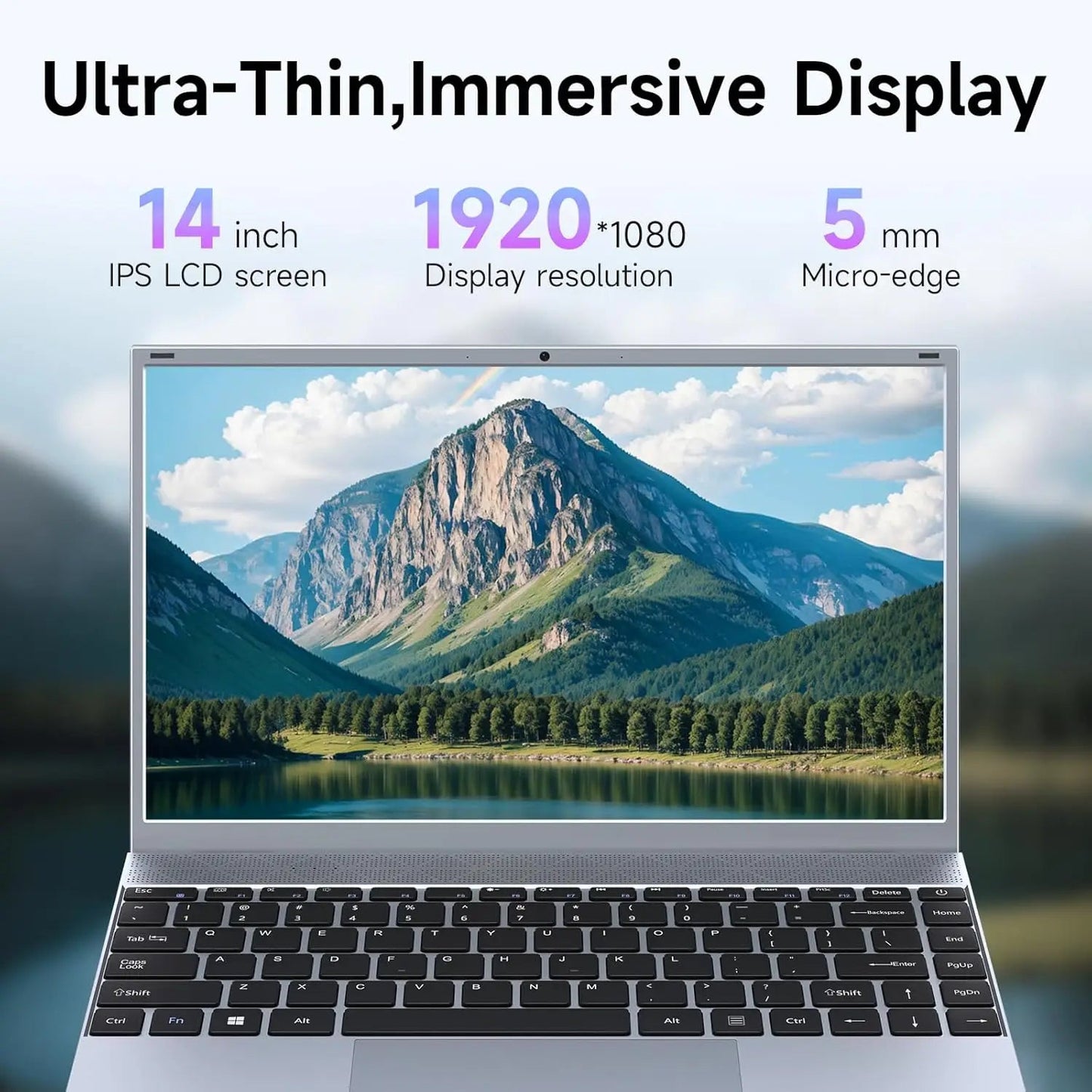 14 Inch Laptop J3710 8GB RAM 256GB SSD Windows 11 For Students And Business - BSMART