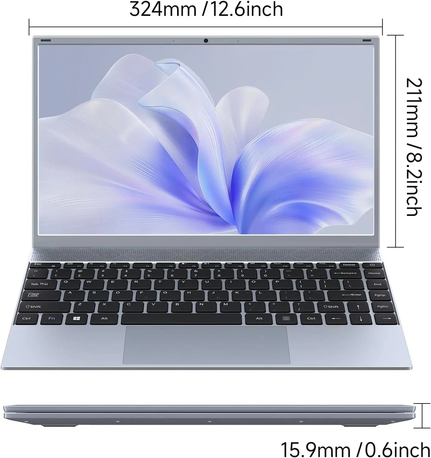 14 Inch Laptop J3710 8GB RAM 256GB SSD Windows 11 For Students And Business - BSMART