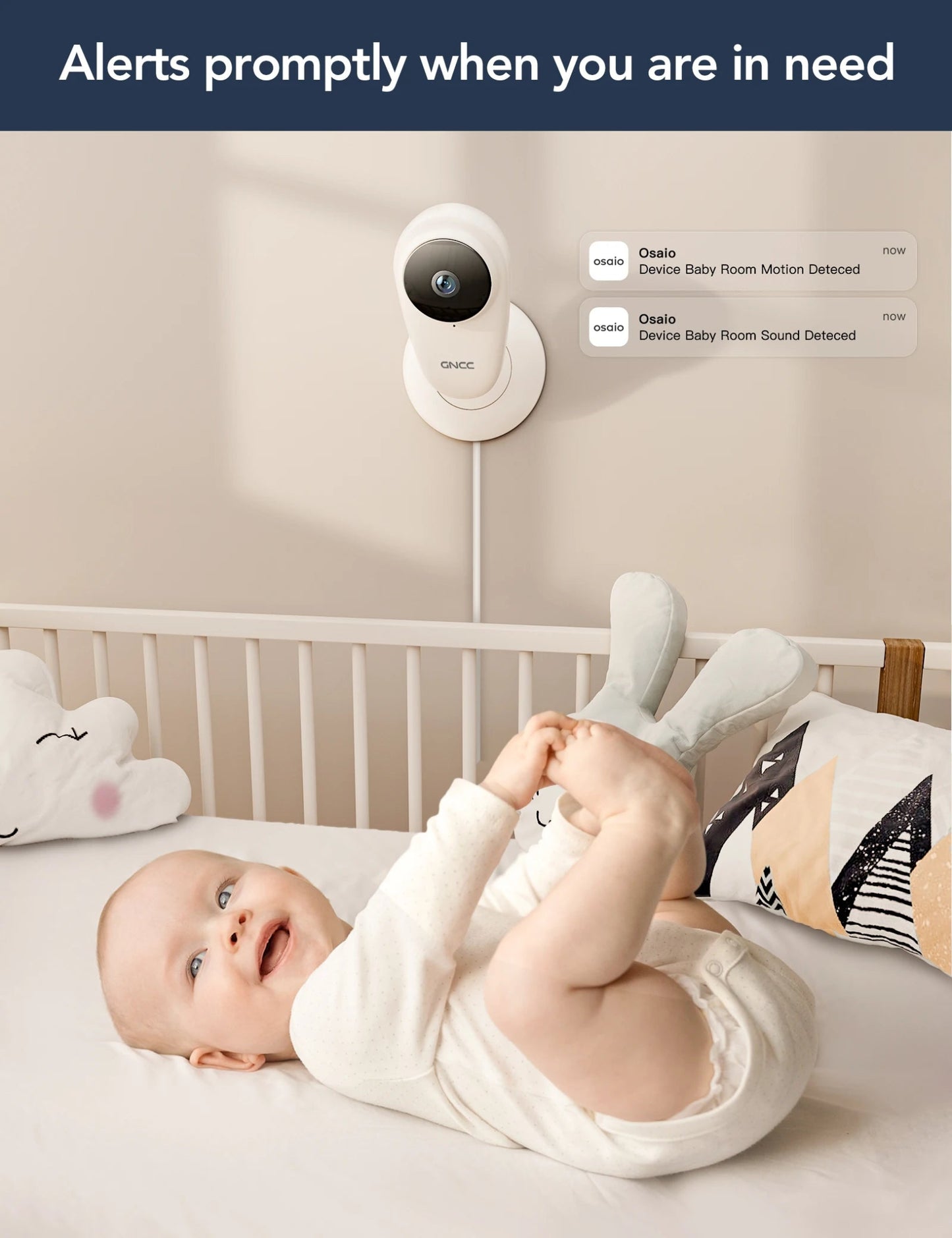 2K Smart Baby Monitor Camera - BSMART