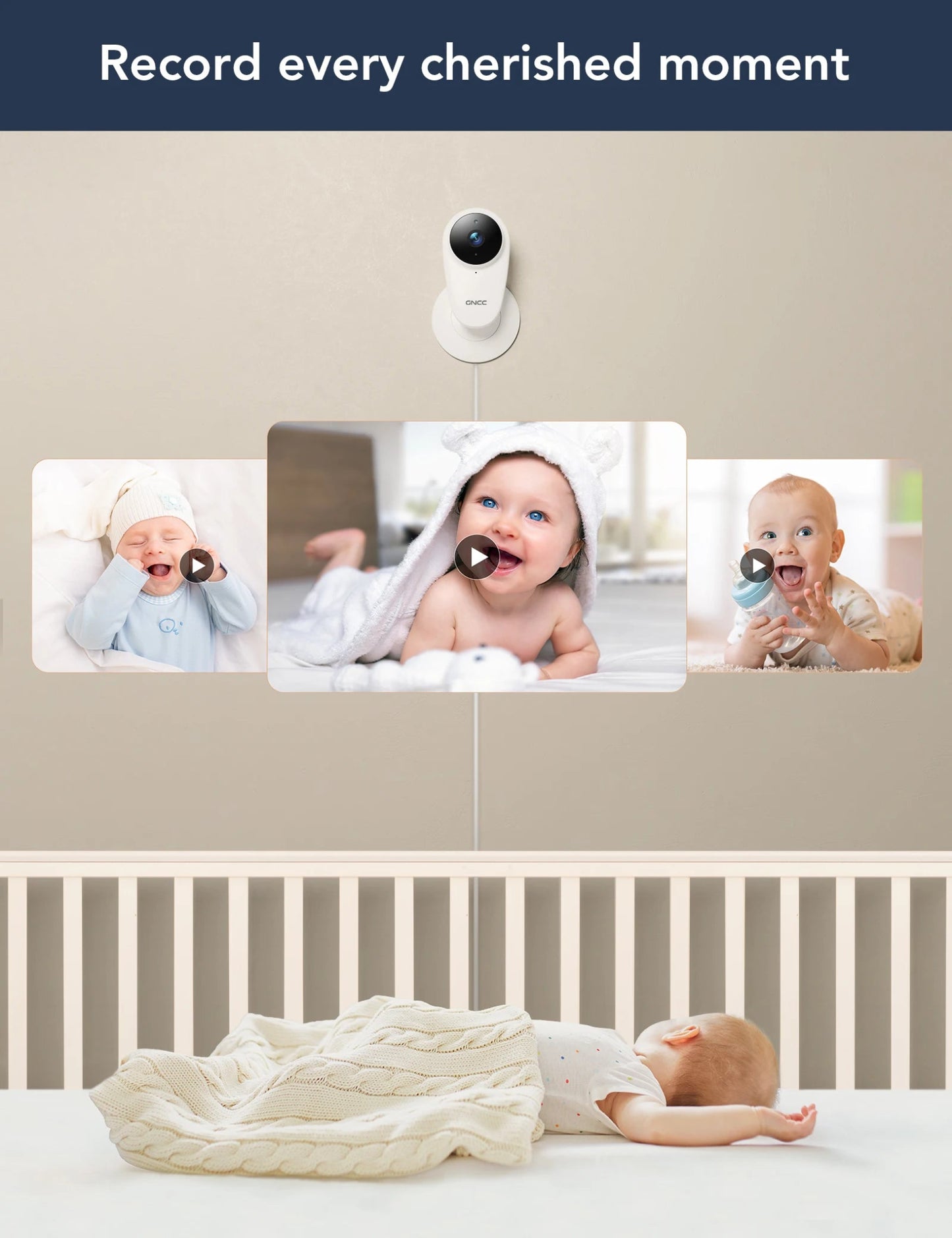 2K Smart Baby Monitor Camera - BSMART