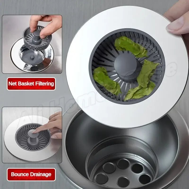 3 - in - 1 Pop - Up Sink Filter - BSMART