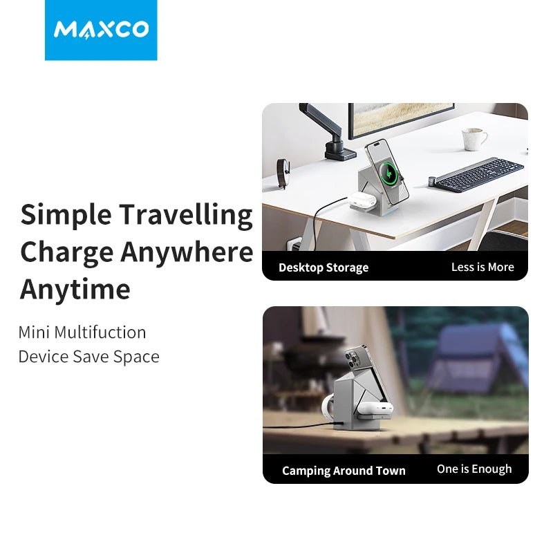 3 - in - 1 Wireless Charging Station - BSMART