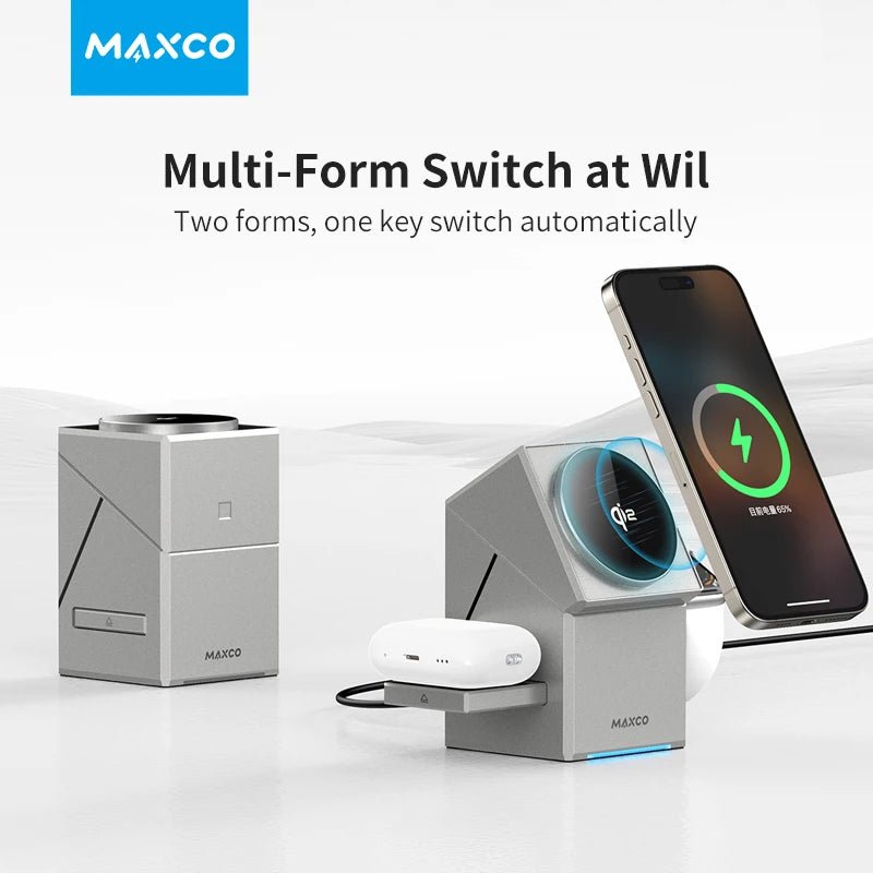3 - in - 1 Wireless Charging Station - BSMART