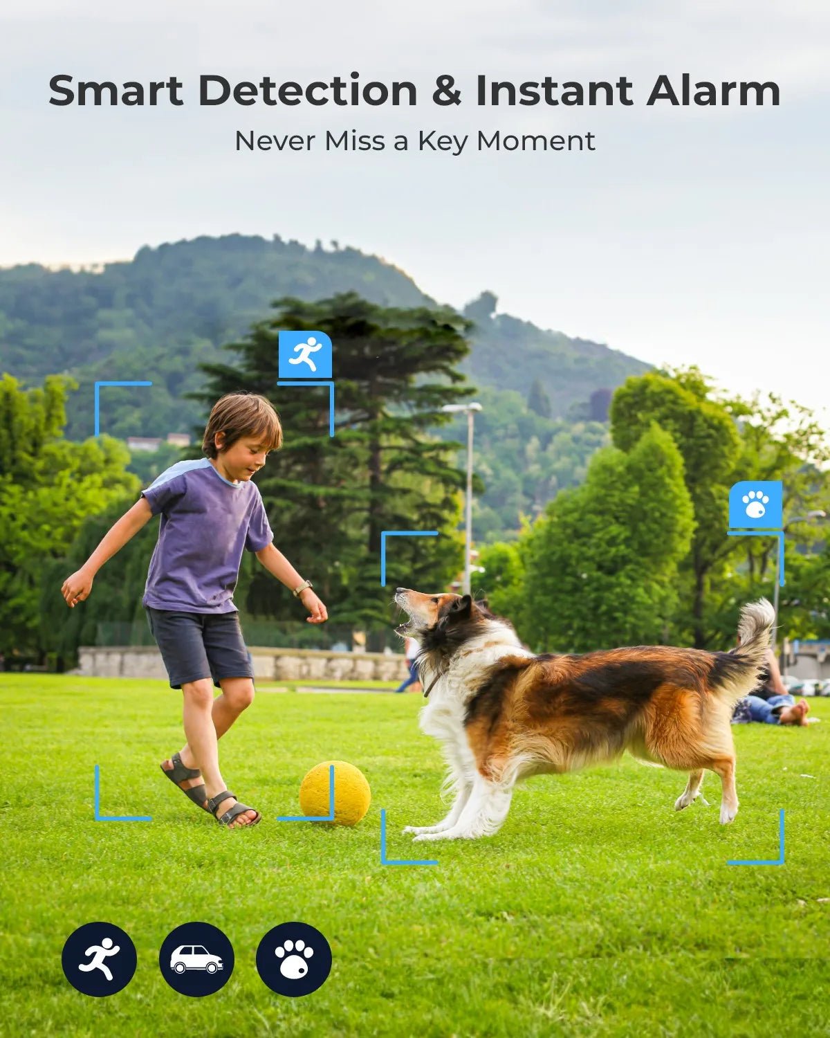 4K Solar Powered Wireless Camera - BSMART