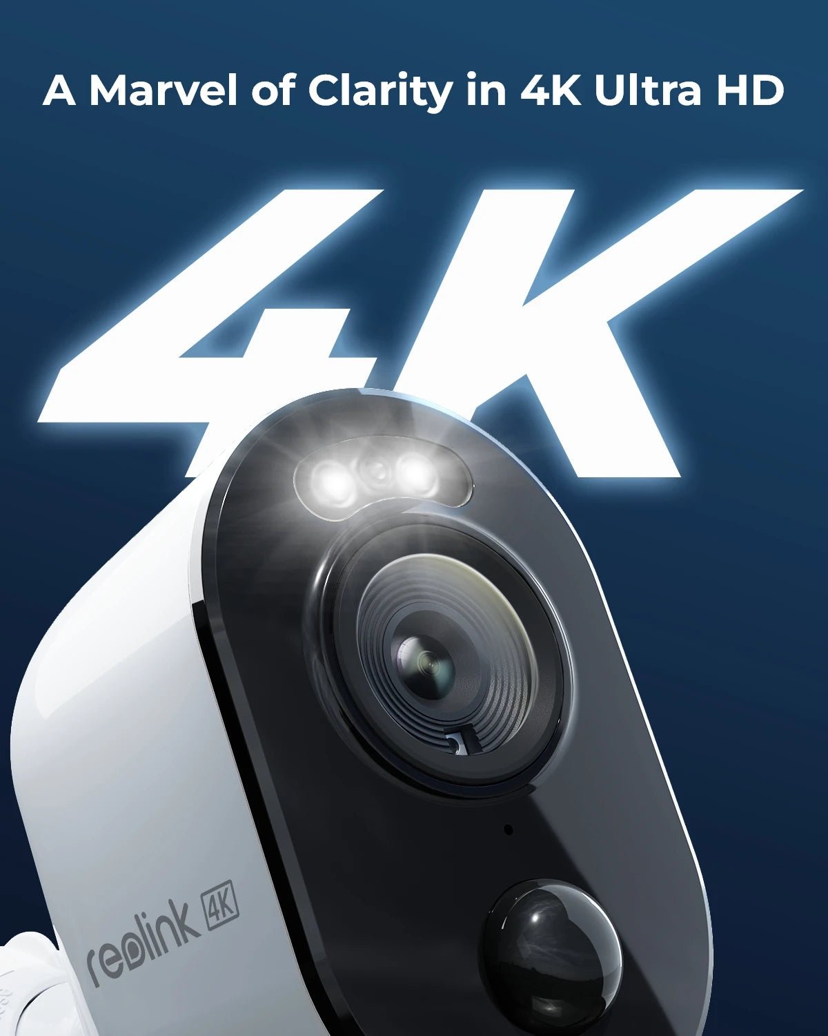 4K Solar Powered Wireless Camera - BSMART