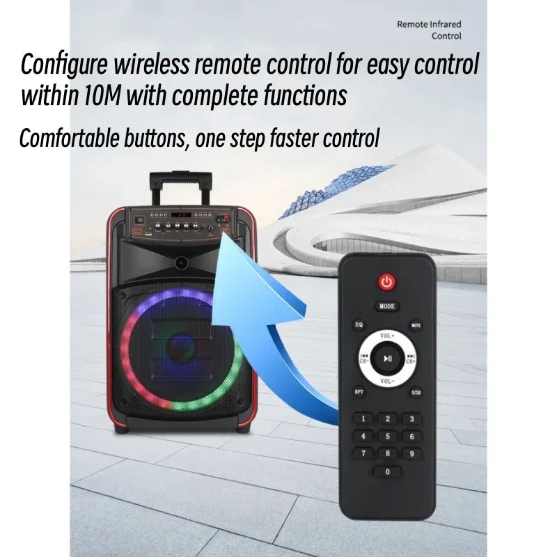500W Portable Bluetooth Speaker - BSMART