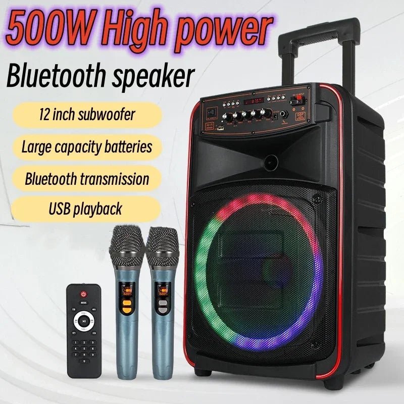 500W Portable Bluetooth Speaker - BSMART
