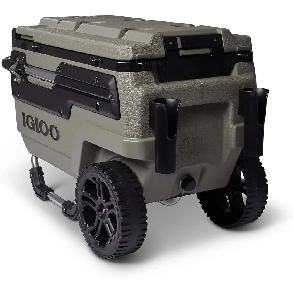 70 Qt Premium Rolling Cooler - BSMART