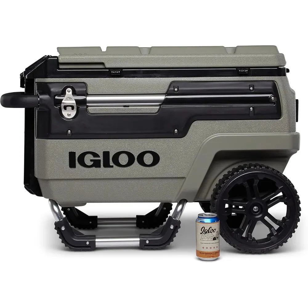 70 Qt Premium Rolling Cooler - BSMART