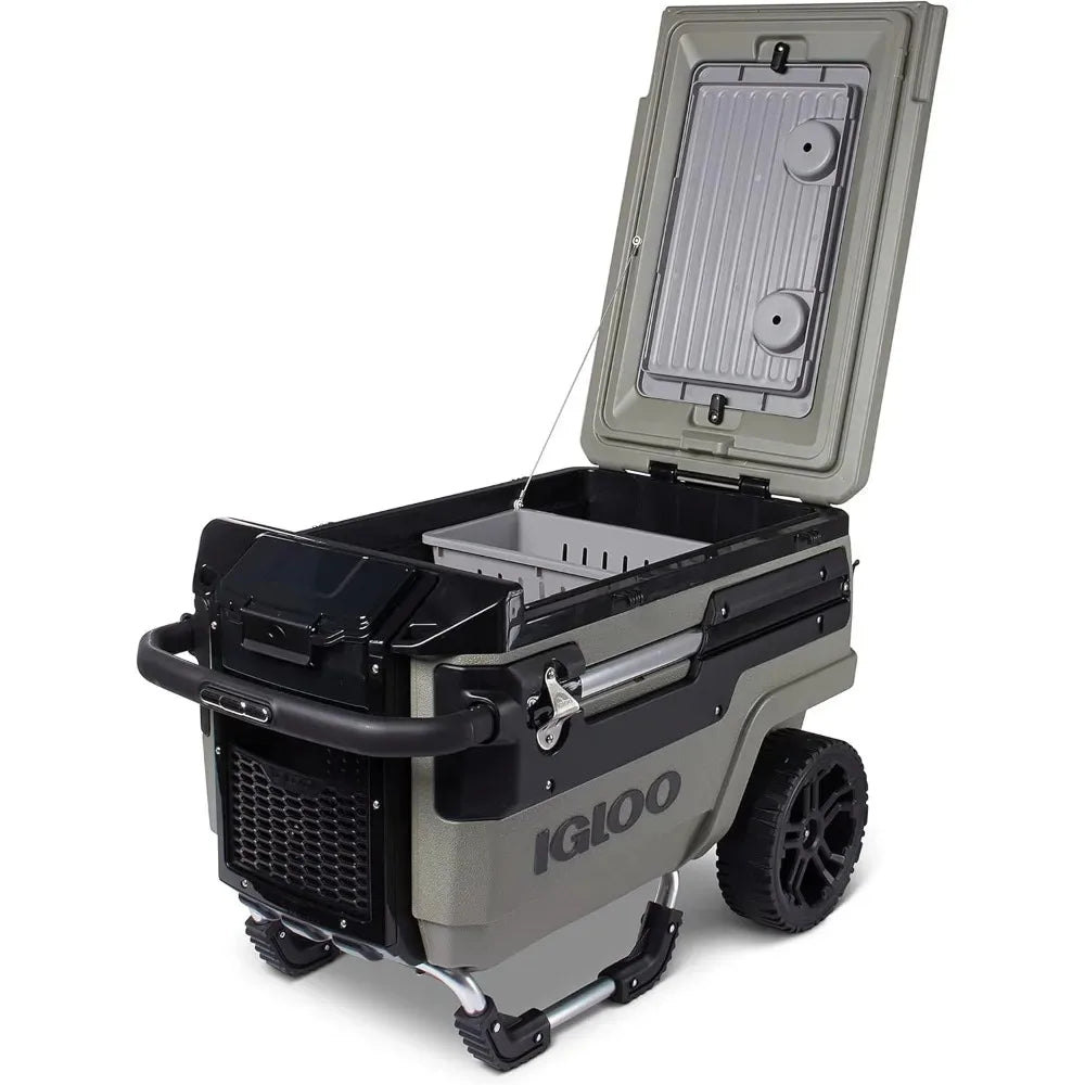 70 Qt Premium Rolling Cooler - BSMART