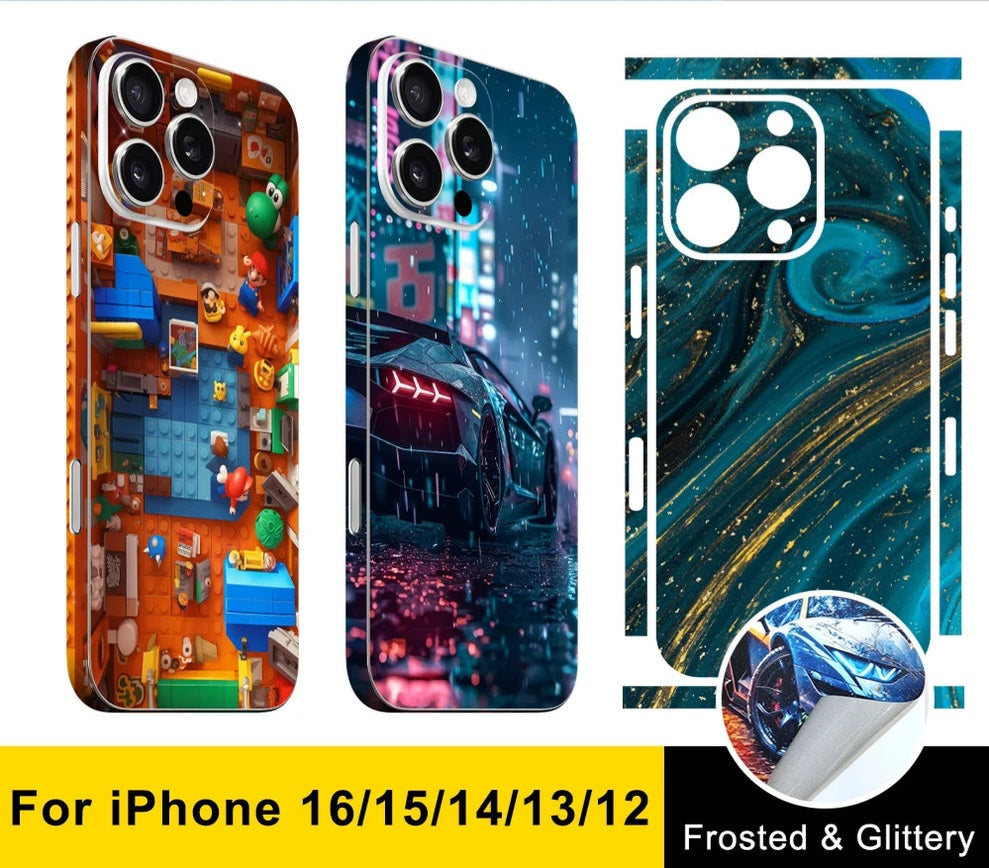 Skin Sticker For iPhones | Full Protector