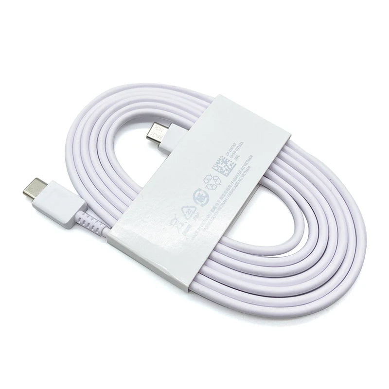 SAMSUNG Tab S9+ 25W Super Fast Charger US Plug Adapter 1.8m USB C Cable For Galaxy Tab S6 Lite A9 A9+ S9 Plus FE+ S23 FE Ultra
