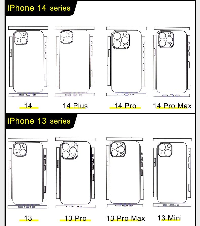 CASEKiTTY Skin Wrap For iPhone 16 Pro Max Back Film 15 14 Plus Sticker 13 12 Mini Protective Decal Full Cover Matte Protector