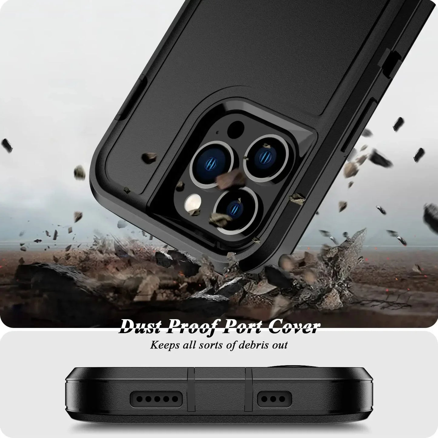 Shockproof Anti-Scratch Rugged Iphone case