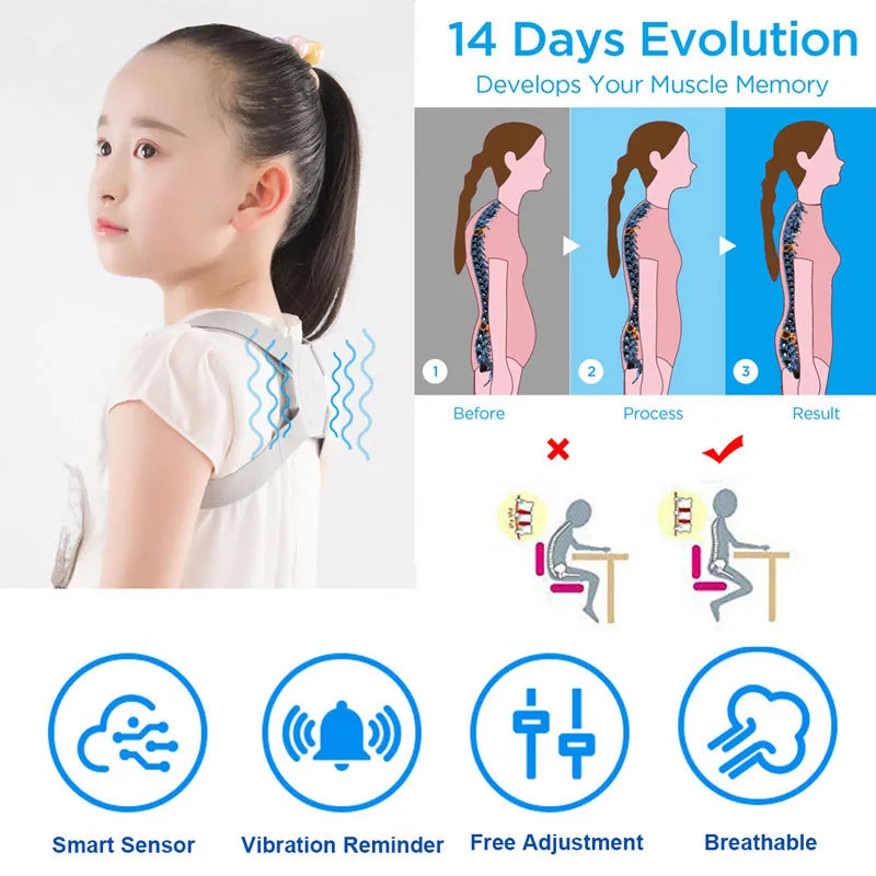 Smart Back Posture Corrector For Children and Adults.