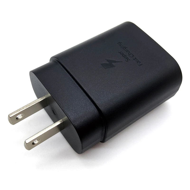 SAMSUNG Tab S9+ 25W Super Fast Charger US Plug Adapter 1.8m USB C Cable For Galaxy Tab S6 Lite A9 A9+ S9 Plus FE+ S23 FE Ultra
