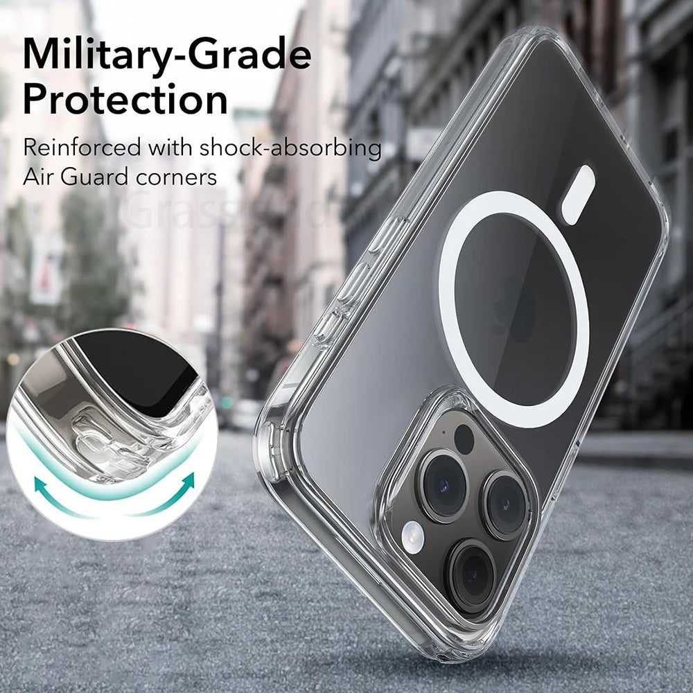 Luxury Magnetic Magsafe case for iPhone
