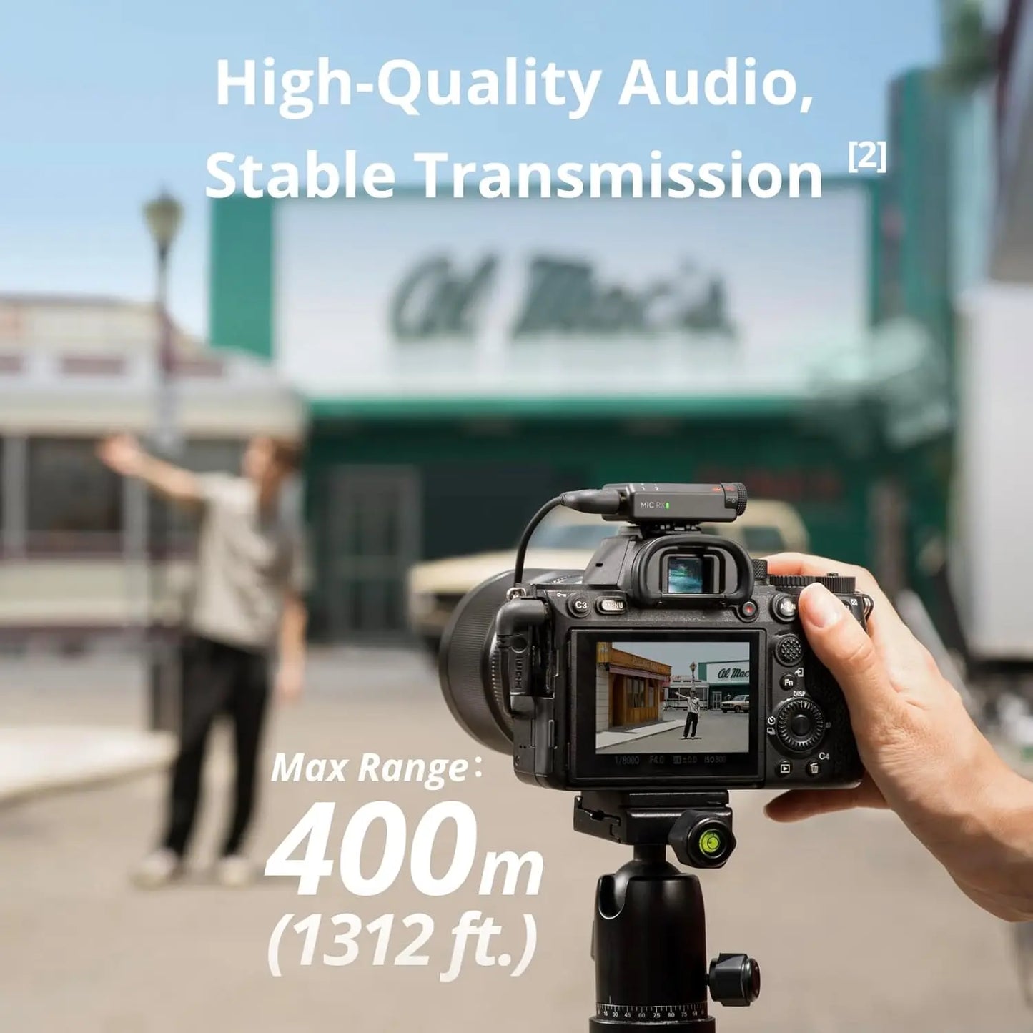 DJI Mic Mini Wireless Microphone 48-Hour Operation