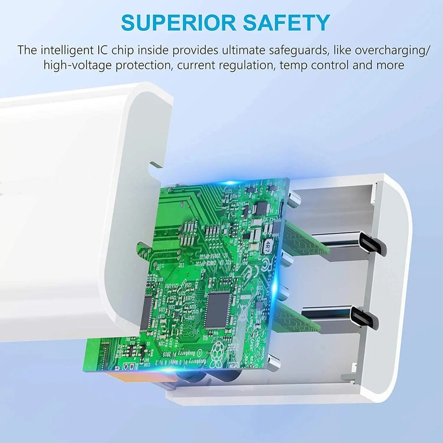 40W Dual USB C PD Charger