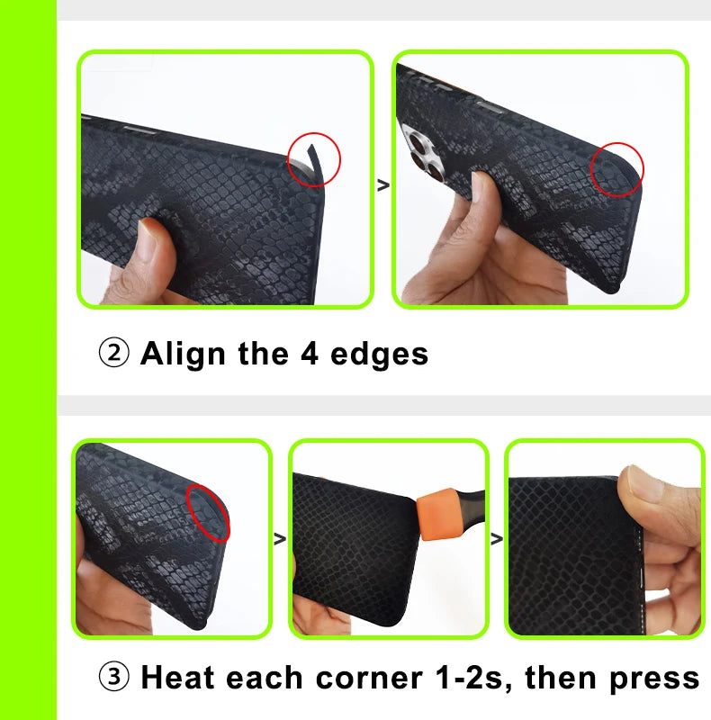 CASEKiTTY Skin Leather For iPhone 15 Pro Max Back Film 14 Plus Sticker 13 12 Mini Protective Decal Wrap Full Cover Protector