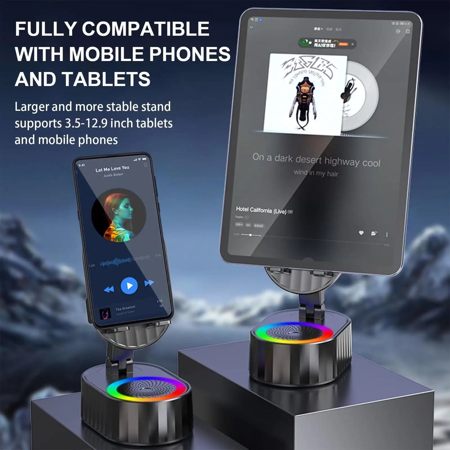 5 in1 Wireless Induction Bluetooth Speaker