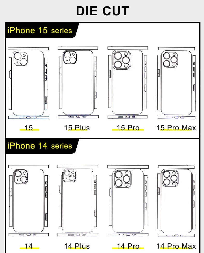 Skin Sticker For iPhones | Full Protector