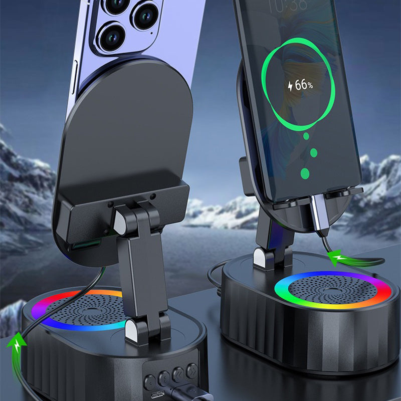 5 in1 Wireless Induction Bluetooth Speaker