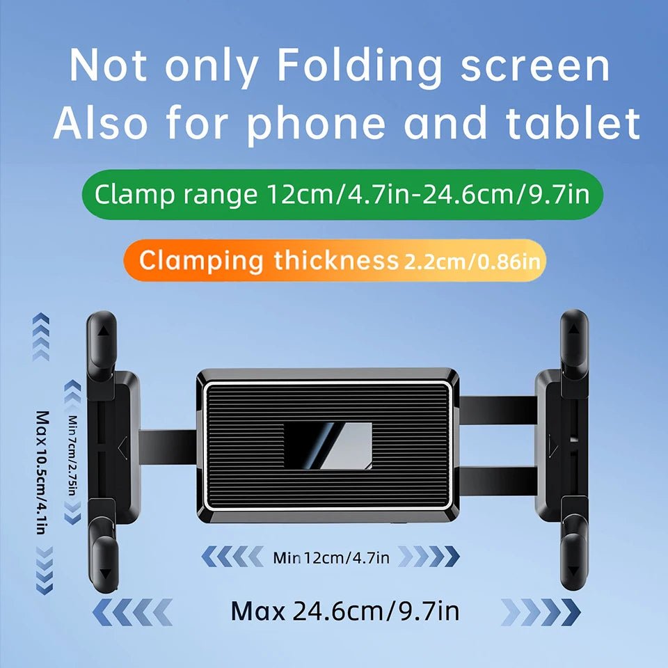 Car Tablet Holder Long Arm Suction Cup Mount for iPad Pro Air 4 - 13'' Xiaomi Tablet SUV Truck Vehicle Lift Uber Windshield Window - BSMART