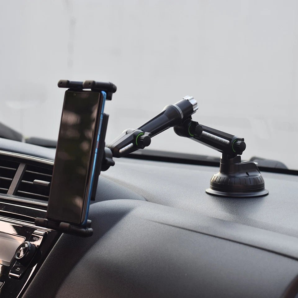Car Tablet Holder Long Arm Suction Cup Mount for iPad Pro Air 4 - 13'' Xiaomi Tablet SUV Truck Vehicle Lift Uber Windshield Window - BSMART