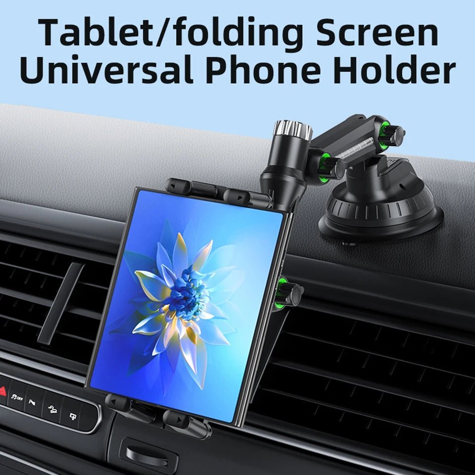 Car Tablet Holder Long Arm Suction Cup Mount for iPad Pro Air 4 - 13'' Xiaomi Tablet SUV Truck Vehicle Lift Uber Windshield Window - BSMART