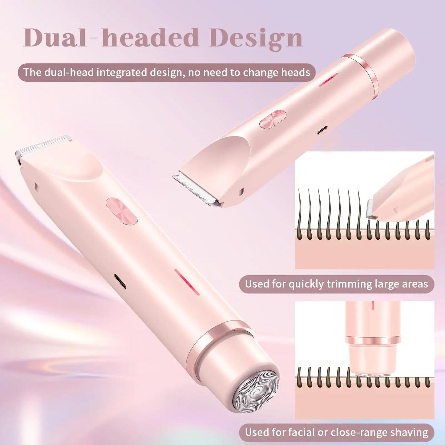 Electric Shaver for Women Waterproof Wet & Dry Hair - BSMART