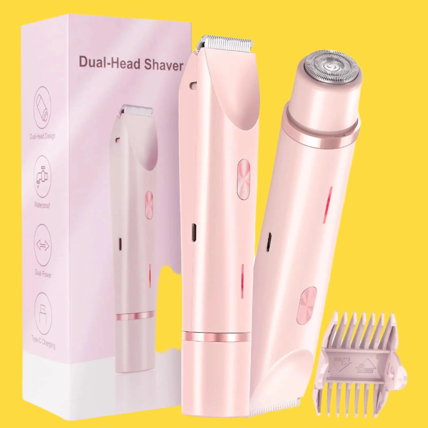 Electric Shaver for Women Waterproof Wet & Dry Hair - BSMART