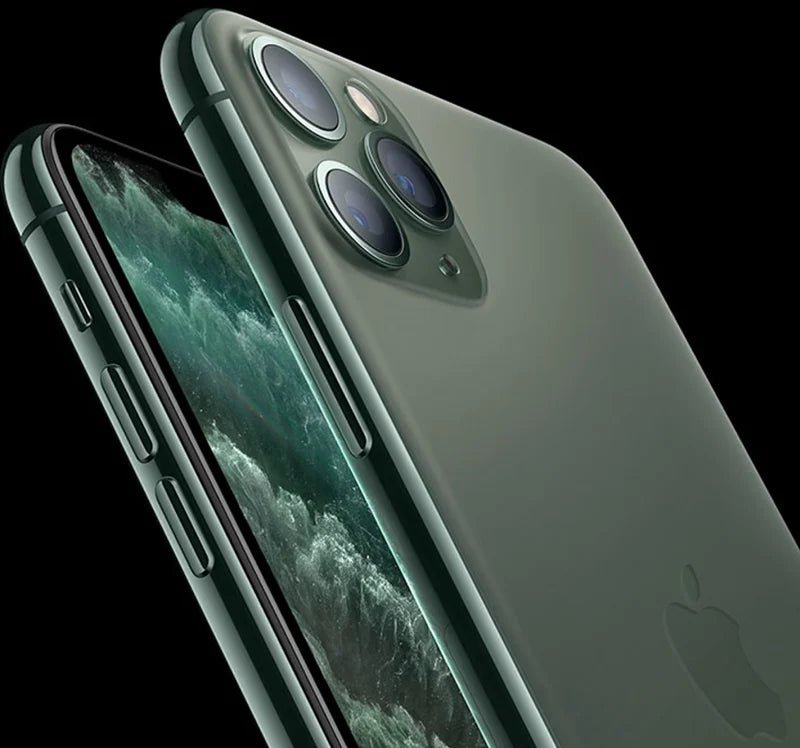 Original iPhone 11 Pro Max 64GB 256GB ROM Genuine Super Retina XDR OLED Face ID IOS NFC Unlocked 11promax LTE Mobile Phone - BSMART