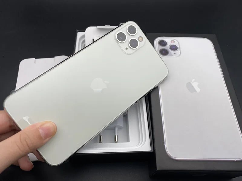 Original iPhone 11 Pro Max 64GB 256GB ROM Genuine Super Retina XDR OLED Face ID IOS NFC Unlocked 11promax LTE Mobile Phone - BSMART