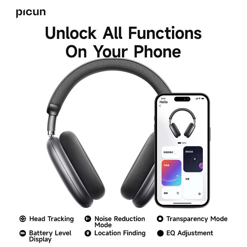Picun F8 Pro Headphones - BSMART