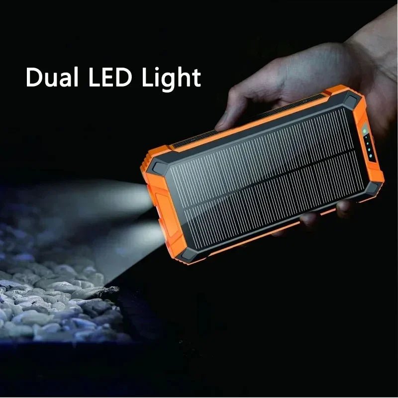 Portable Power Battery Pack LED Flashlight 36000mah Magnetic Power Bank Wireless Charging Station Solar Power Bank - BSMART