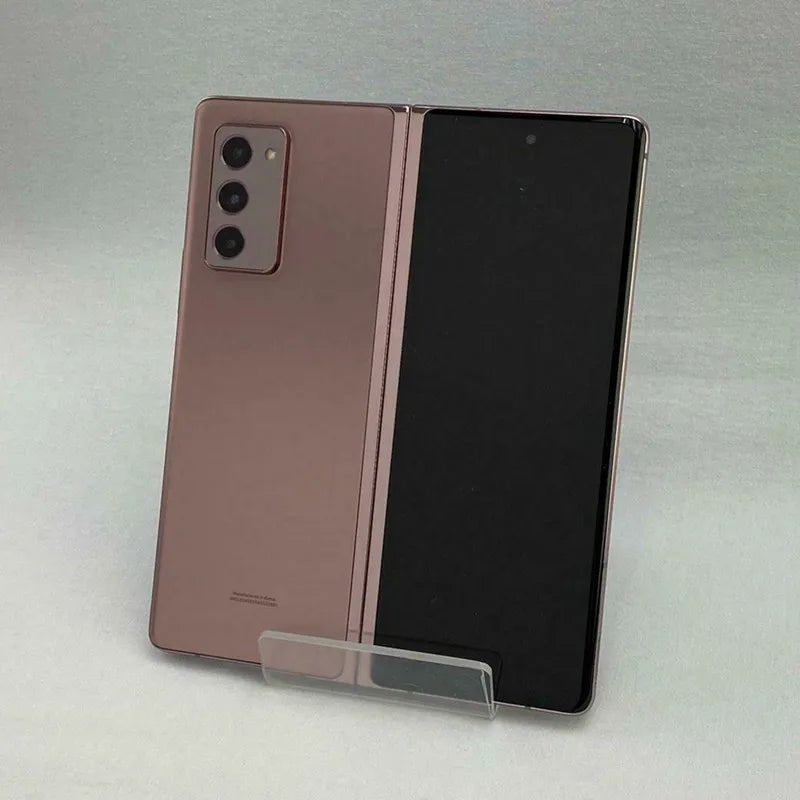 Samsung Galaxy Z Fold 2 Fold2 5G 7.6" RAM 12GB ROM 256GB NFC Snapdragon Unlocked Foldable 95% New Original Android Cell Phone - BSMART