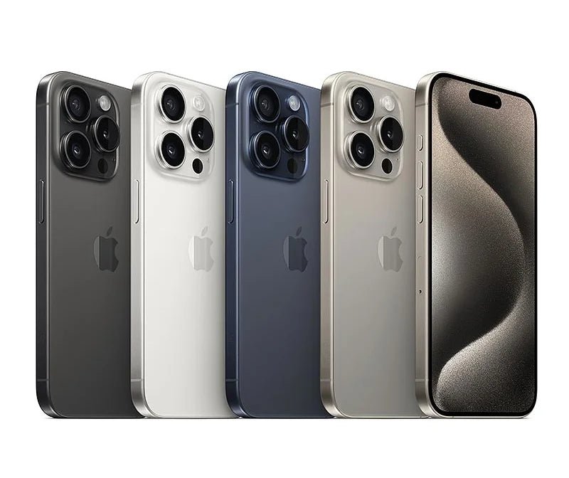 Unlocked iPhone 15 Pro 128/256/512GB 1TB ROM Dual eSIM 8GB RAM 6.1" Original Super Retina OLED Face ID NFC A16 15Pro 5G Phone - BSMART
