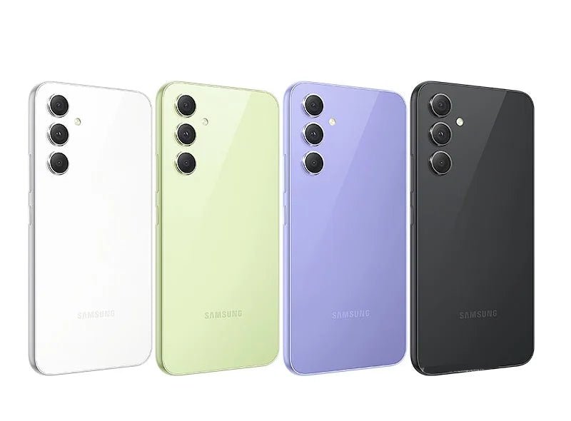 Unlocked Samsung Galaxy A54 A5460 2SIM 128GB/256GB ROM 6.4' AMOLED Octa Core Fingerprint NFC 5G Mobile Phone - BSMART