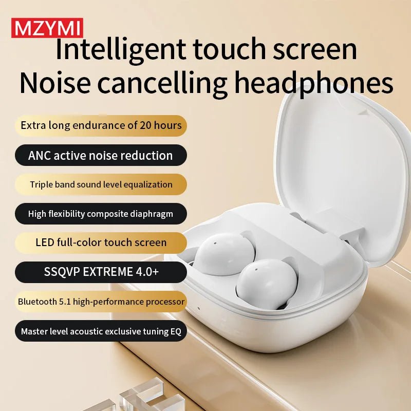 Wireless Noise - Cancelling Earbuds - BSMART