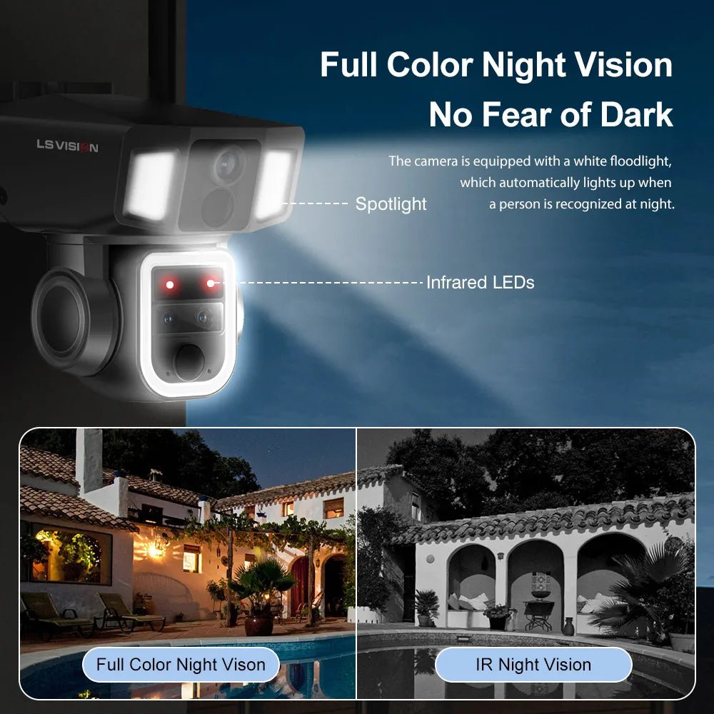 12MP 6K Solar Camera with 10X Zoom - BSMART