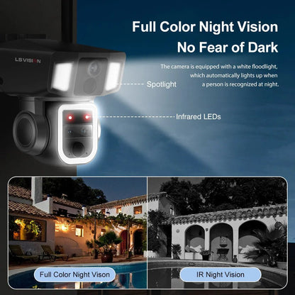 12MP 6K Solar Camera with 10X Zoom - BSMART