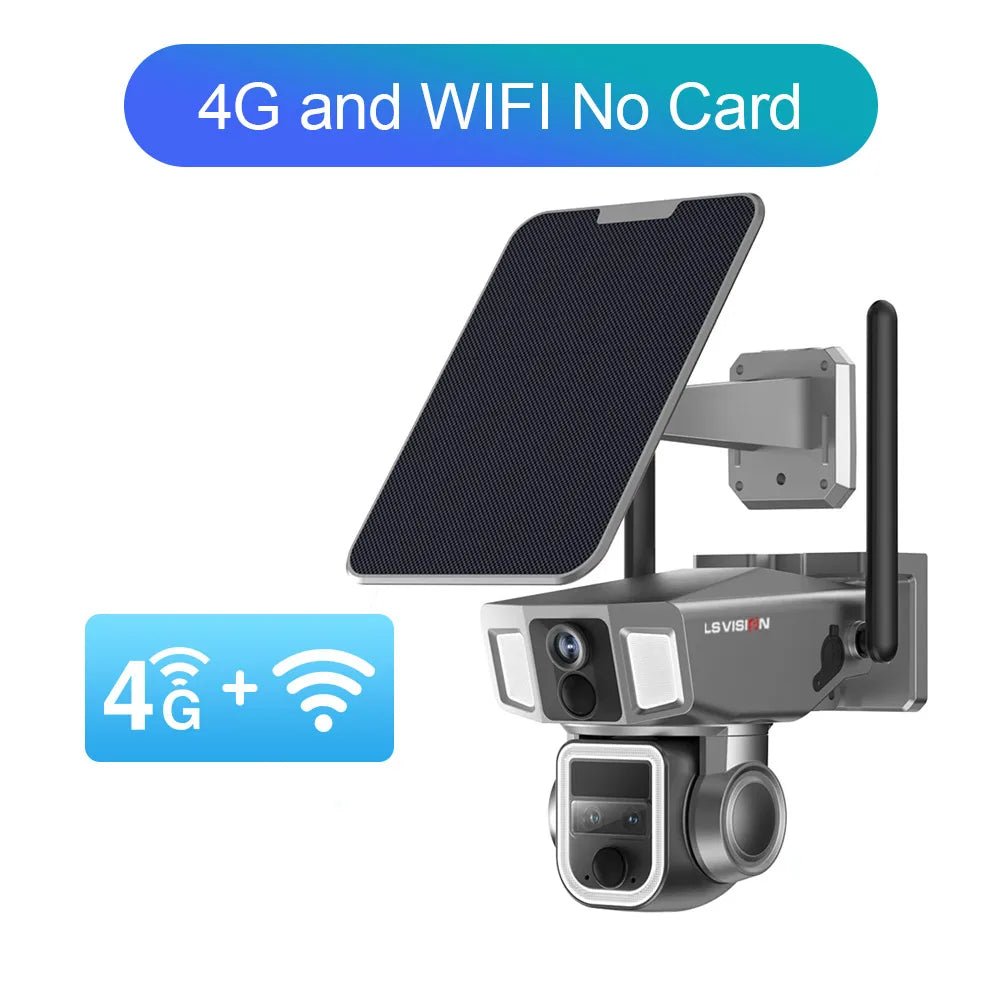 12MP 6K Solar Camera with 10X Zoom - BSMART