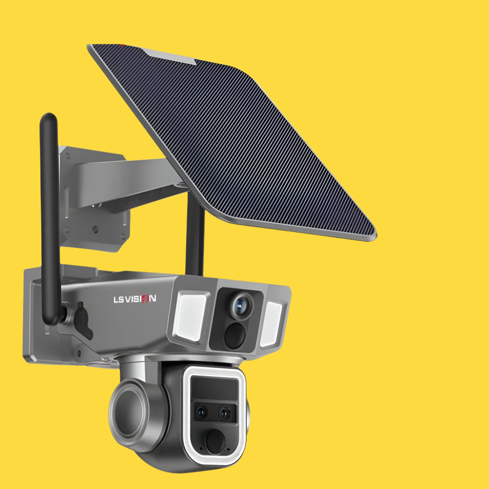 12MP 6K Solar Camera with 10X Zoom - BSMART