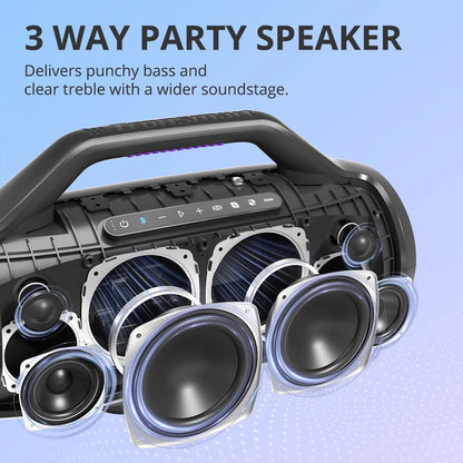 130W Outdoor Bluetooth Speaker - BSMART