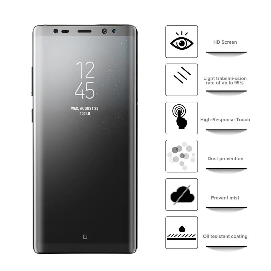 3pc Soft Matte Hydrogel Screen Protector - BSMART