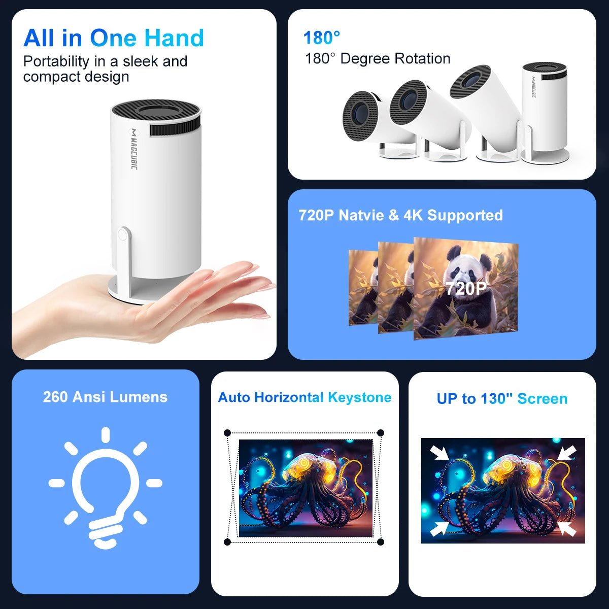 4K Projector with Android 11 - BSMART