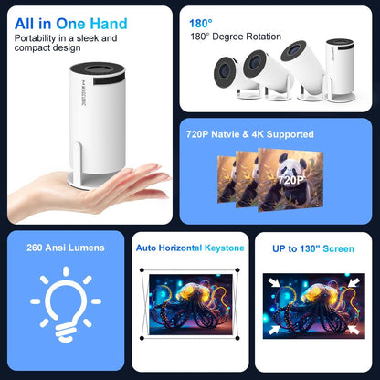 4K Projector with Android 11 - BSMART