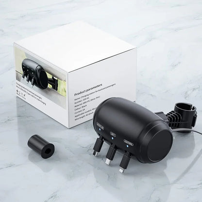 CAER 3 in 1 Retractable Car Charger