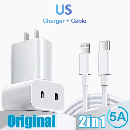 40W Dual USB C PD Charger